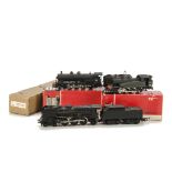 Jouef HO Gauge SNCF Locomotives and Rolling Stock: comprising ref 8282 2-8-0 tender locomotive in