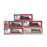 Lima 00 Gauge GWR and LNER Steam Locomotives: including four 45xx 2-6-2T locomotives (all in GWR