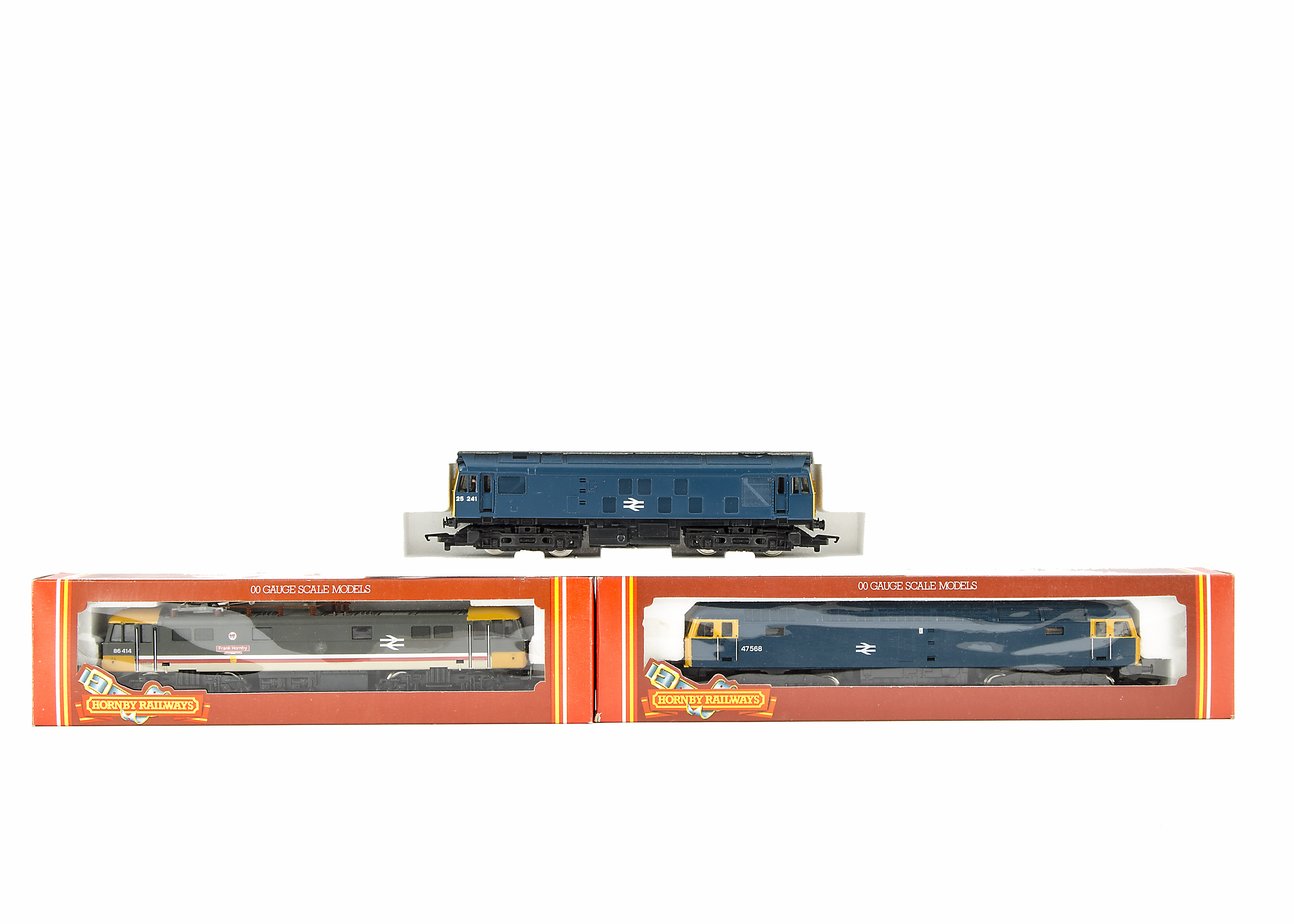 Hornby 00 Gauge Diesel and Electric Locomotives: comprising R326 Class 25 and R404 Class 47