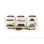 Märklin Z Gauge 4-wheeled Freight Stock: comprising boxed ref's 8607, 8614, 8617, 8622, 8624 and