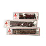 Lima O Gauge 2-rail Electric Class 4F Locomotive and Coaches: comprising LMS red Class 4F 0-6-0