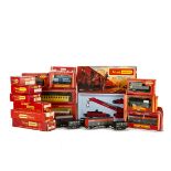 A large box of 00 Gauge Rolling Stock by Hornby Triang-Hornby and Triang: including Breakdown