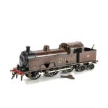 A modified Märklin Clockwork Gauge 1 Midland Railway 0-6-4 Tank Locomotive: in original Midland