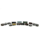 N Gauge Freight Stock by Peco Minitrix and GraFar: sixteen assorted wagons including Saxa Salt, BR