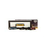 Small Märklin Z Gauge Locomotives and Track Cleaner: comprising two DB 0-6-0 tank locomotives, a 0-