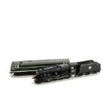 Two Hornby (China) 00 Gauge BR Locomotives: comprising R2229 8F Class 2-8-0 no 48154 in plain BR