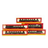 Hornby (China) 00 Gauge Pullman Coaching Stock: comprising R4385 12-wheel Parlour car No 98, with