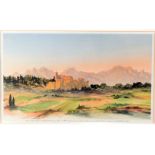 Of Royal Interest, 20th Century print, view in South of France, by HRH The Prince of Wales, No 87,