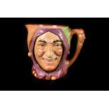 A Royal Doulton Jester character jug