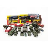 Military and Commercial Vehicles, Dinky Vehicles (15), including Char Amx Tank and Military