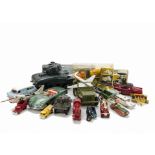 A Collection of Plastic and Diecast Vehicles, including Corgi, Dinky, Lledo and others, G-P (30+)