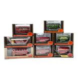 EFE, Seventeen models of buses and coaches, in original boxes, E, boxes G-VG (17)