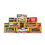 1970's Dinky, 189 Lamborghini Marzal, 208 VW Porsche 914 and others, in original boxes, P-VG,