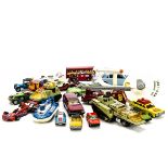 Military and Commercial vehicles, including Matchbox King Size (7), Adventure (3), MOY (2),