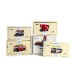 Corgi, twenty five models of British road services, buses and coaches, VG-E, boxes G-E (25)