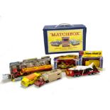 A Matchbox Collector's Mini-Case, containing 24 models, together with an assortment of Matchbox King