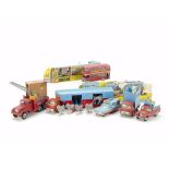 Corgi Chipperfields Circus Vehicles, including 19 Land-Rover with elephant and cage, 511