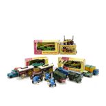 A Collection of Matchbox 1,75 Series MOY and others, including 9 Fowlers Showman's engine (2),