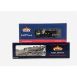 Two Bachmann OO Gauge LMS Locomotives, comprising ref 31-165 ex-L&Y 2-4-2T no 10695, together with