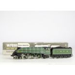 A rare Wrenn 00 Gauge W2209AM2 LNER A4 'Great Snipe' 4-6-2 Locomotive and Tender No. 4495, in