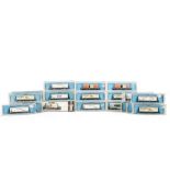 Atlas (Italy) N Gauge Continental Freight Stock, predominantly refrigerator vans, including