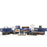 Hornby Dublo 00 Gauge 3-Rail Locomotives and Accessories, BR green Silver King (in repair box) and