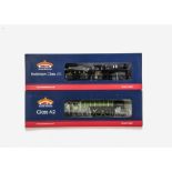 Two Bachmann OO Gauge LNER Locomotives and Tenders, comprising ref 31-527K (Bachmann Club LE 127/