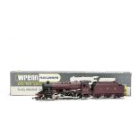 A rare Wrenn 00 Gauge W2272 LMS 8F Freight Locomotive and Tender Running Number 8016, in LMS maroon,