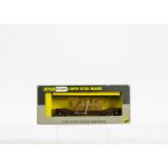 Rare Wrenn 00 Gauge Wagons, W.5103 Brown Lowmac Wagon (With Load) x 2, both in original Wrenn long