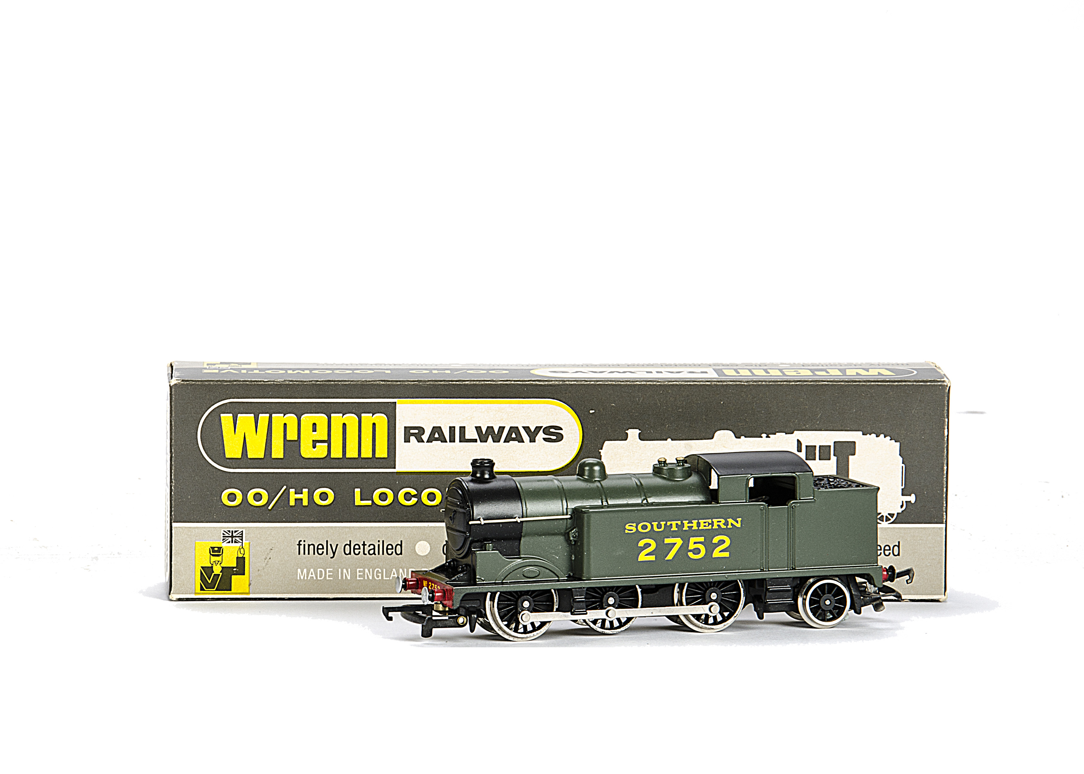 A rare Wrenn 00 Gauge W2292 SR class N2 Tank locomotive Running Number 2752, in malachite green,