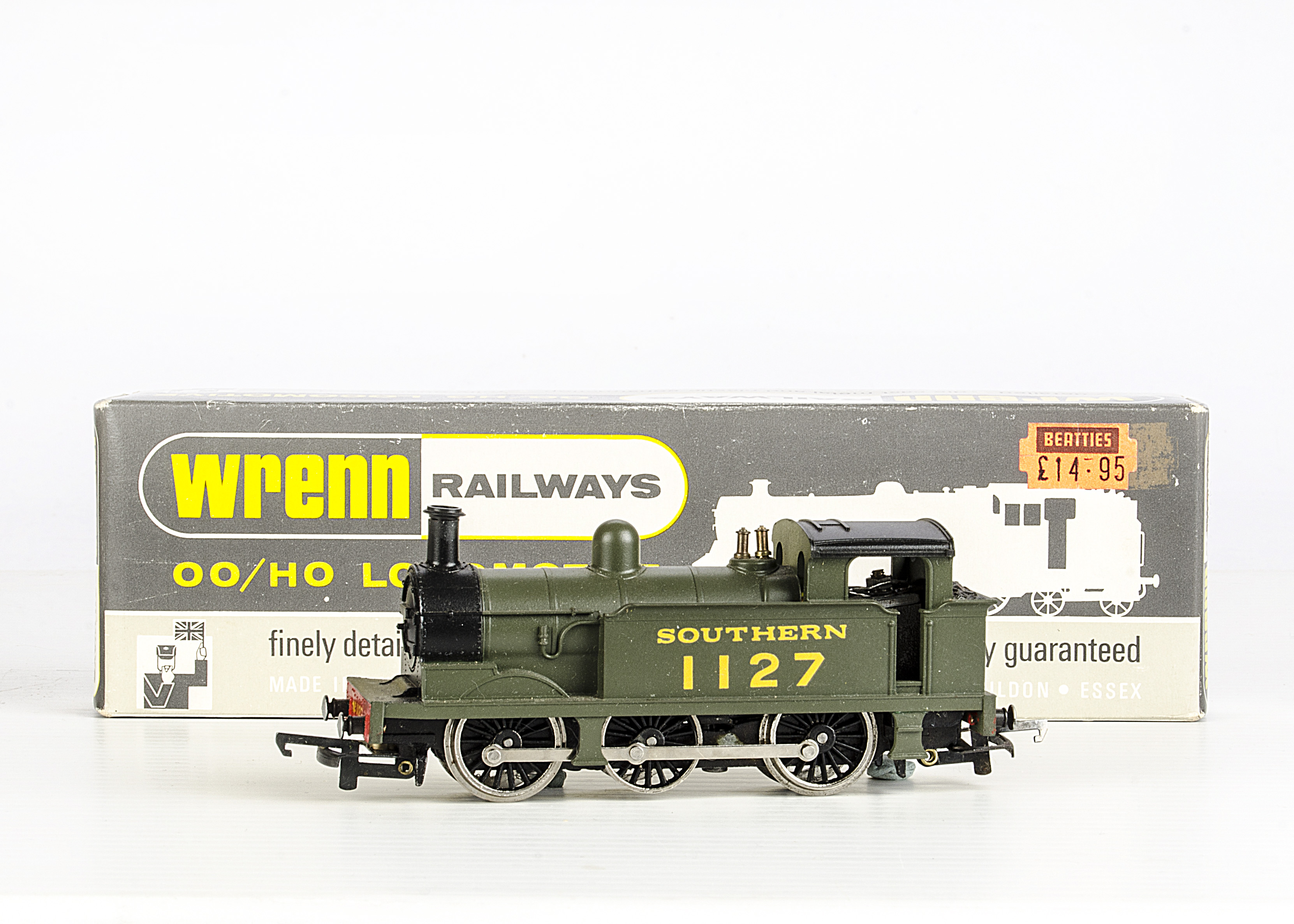 A Wrenn 00 Gauge W2207 SR R1 0-6-0 Tank Locomotive No. 1127, in olive green, in original box, late