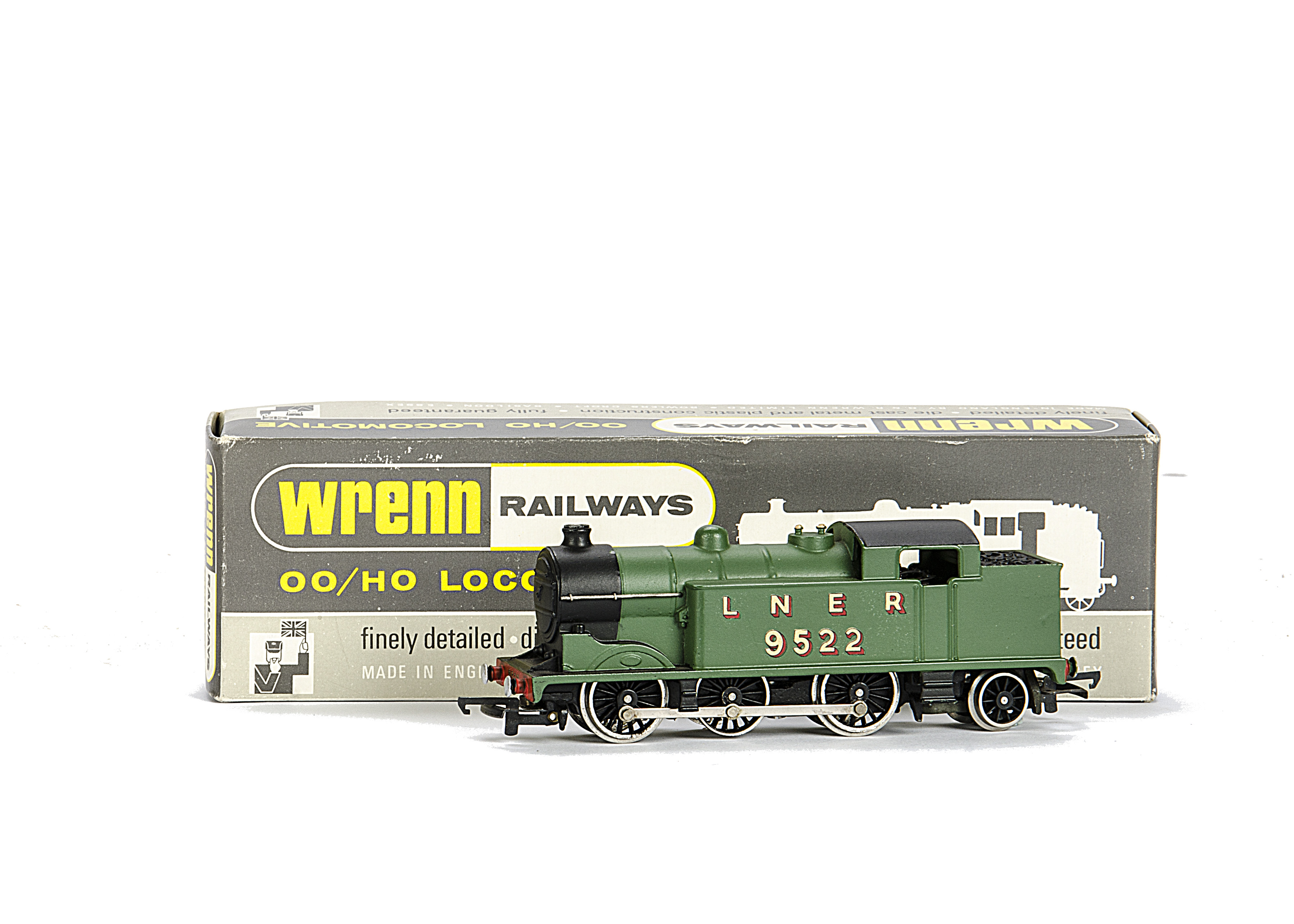 A pair of Wrenn/Triang-Wrenn 00 Gauge W2217 LNER class N2 Tank Locomotives, Running Number 9522,