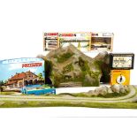N Gauge Scenic Accessories, including vacuum formed track pieces Volmer and Arnold building kits and