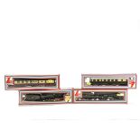 Lima 00 Gauge GWR Locomotives and Tenders, 205132 GWR chocolate and cream Railcar, two 5103 GWR