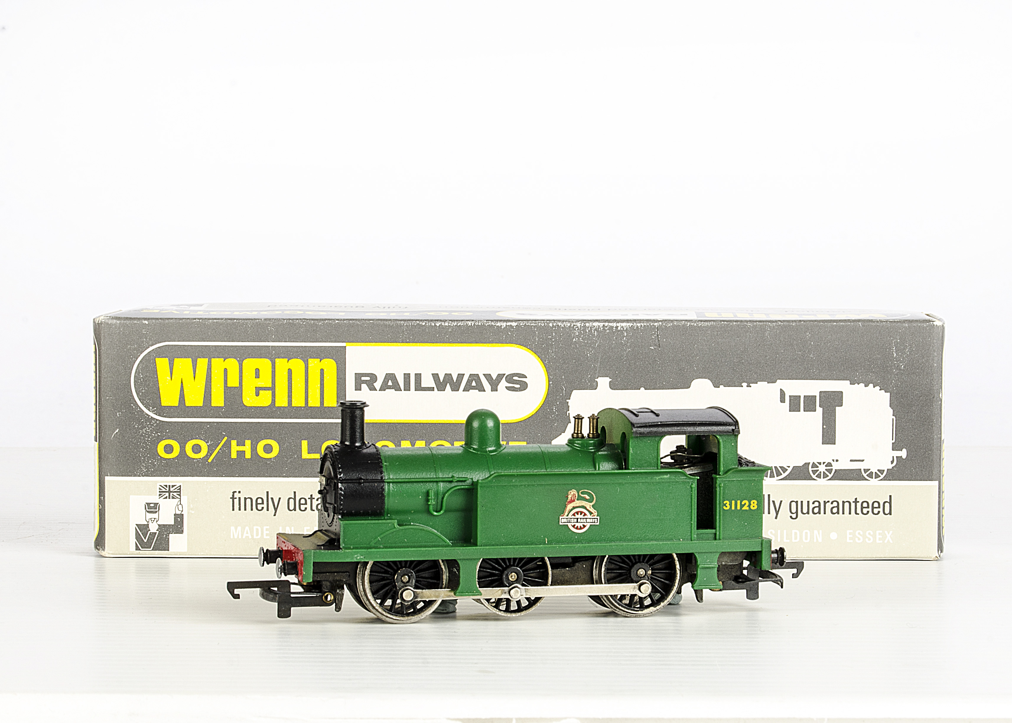 A Wrenn 00 Gauge W2206A BR R1 0-6-0 Tank Locomotive No. 31128, in darker green, with late lion and