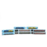 Atlas (Italy) N Gauge Coaching and Bogie Freight Stock, including five Wagons-Lits Sleeping Cars