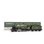 A rare Wrenn 00 Gauge W2221 'Ludlow Castle' Locomotive and Tender Running Number 4075,  in BR