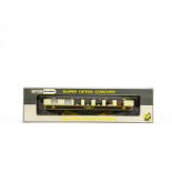 Wrenn 00 Gauge W6002H Chocolate and Cream Pullman Coaches 'Hazel', 1st Class,(3,) in original boxes,