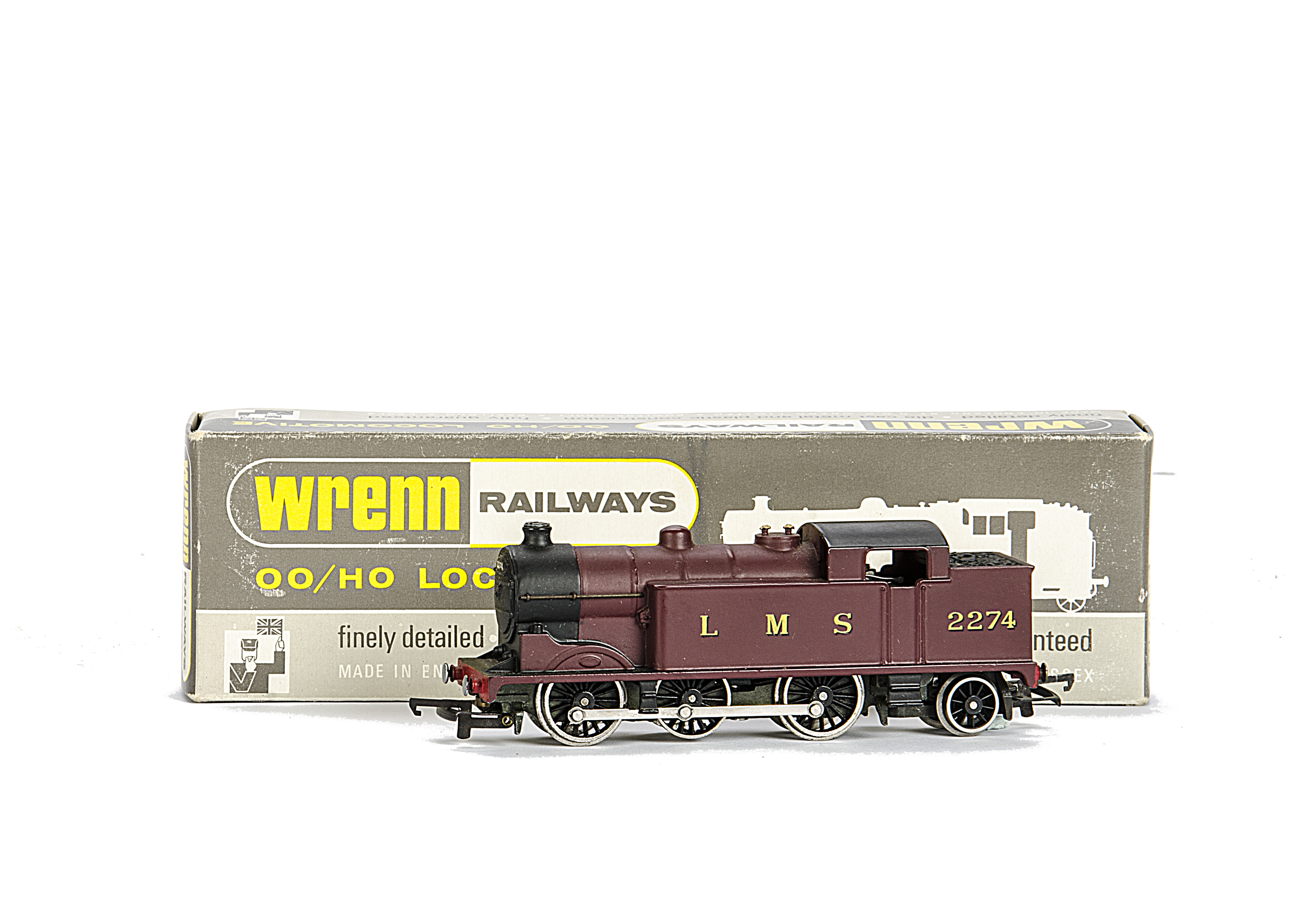 A pair of Wrenn 00 Gauge class N2 Tank Locomotives, W2214 LMS Locomotive No 2274 & W2215 LMS