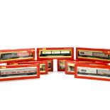 Hornby 00 Gauge Diesel and Container Wagons, R072 BR green Class 25 and R369 BR blue Class 37,