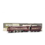 A rare Wrenn 00 Gauge W2302 Streamlined Coronation Class LMS 'King George VI' Locomotive and