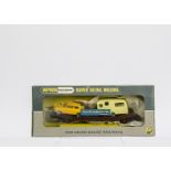 VERY RARE Wrenn 00 Gauge Wagon, W4652P 'Auto Distributors' Lowmac With Load, in original Wrenn