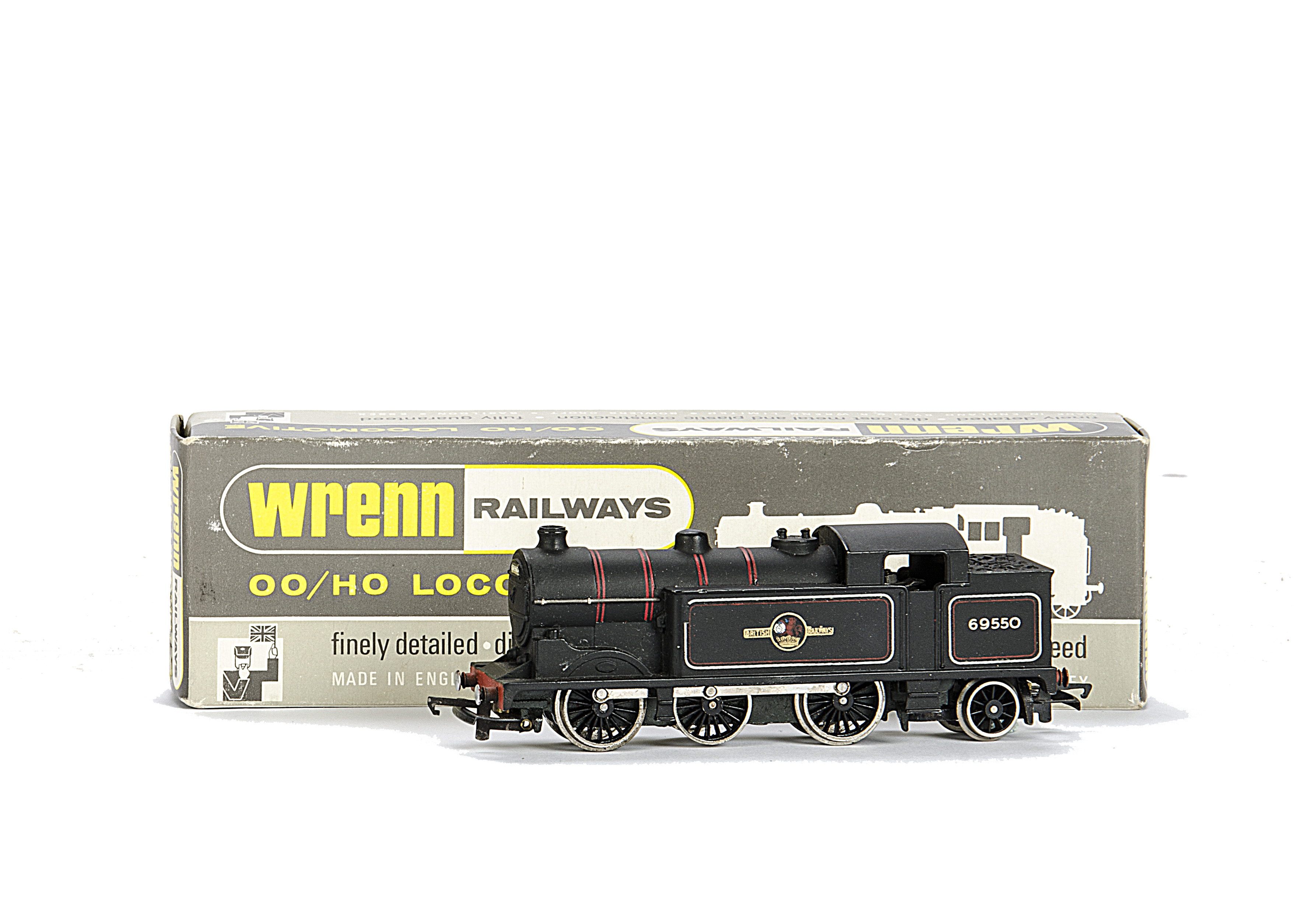 A pair of Wrenn/Triang-Wrenn 00 Gauge locomotives, W2216 BR class N2 Tank Locomotive, running No