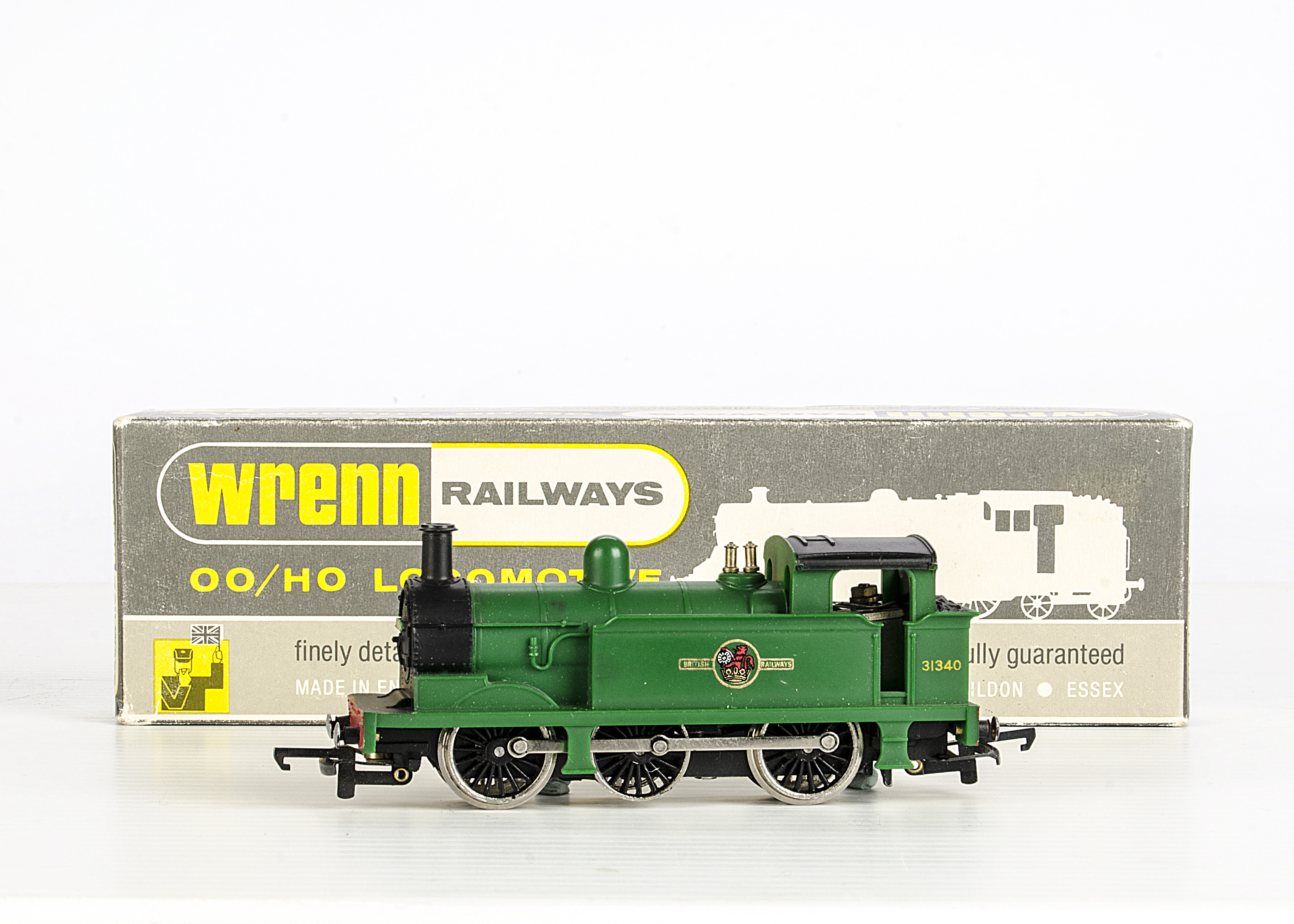 A Wrenn 00 Gauge W2206 BR R1 0-6-0 Tank Locomotive No. 31340, in darker green, in original late-