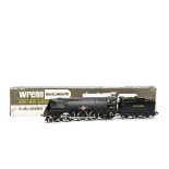 A rare Wrenn 00 Gauge W2289 Bullied 'Spam Can' SR Black 'Canadian Pacific' Locomotive and Tender