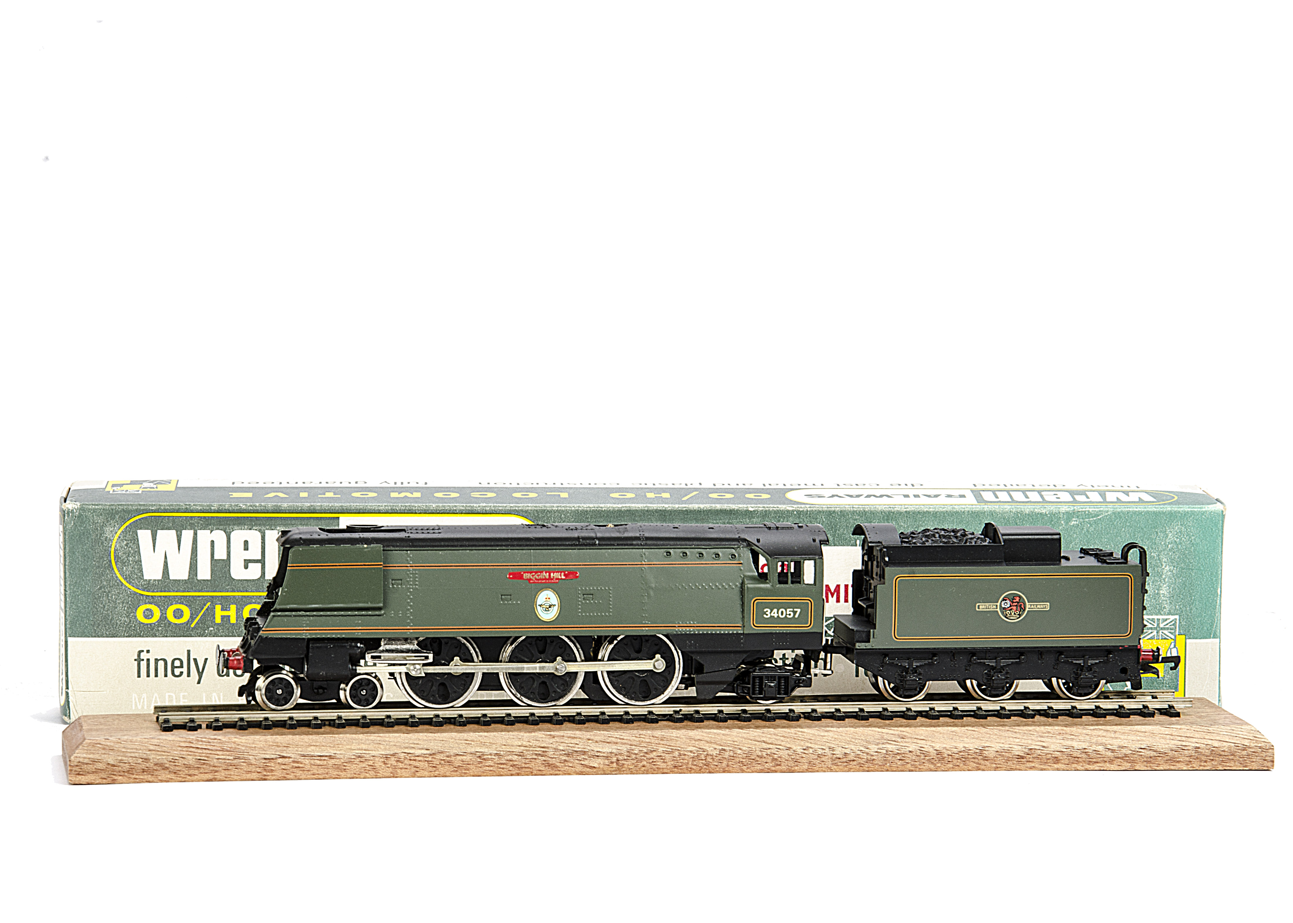 A rare Wrenn 00 Gauge W2416 BR 'Biggin Hill' Limited Edition Locomotive and Tender Running Number