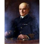 Frank Watson Wood (1862-1953), oil on canvas portrait of Captain Frederick Claude Hynman Allenby C.