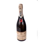 A bottle of Champagne, Dry Imperial Moet & Chandon 1959 vintage