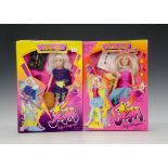 Hasbro Jem: Flash ‘n Sizzle Jem/Jessica and Roxy of the Misfits, in original window boxes