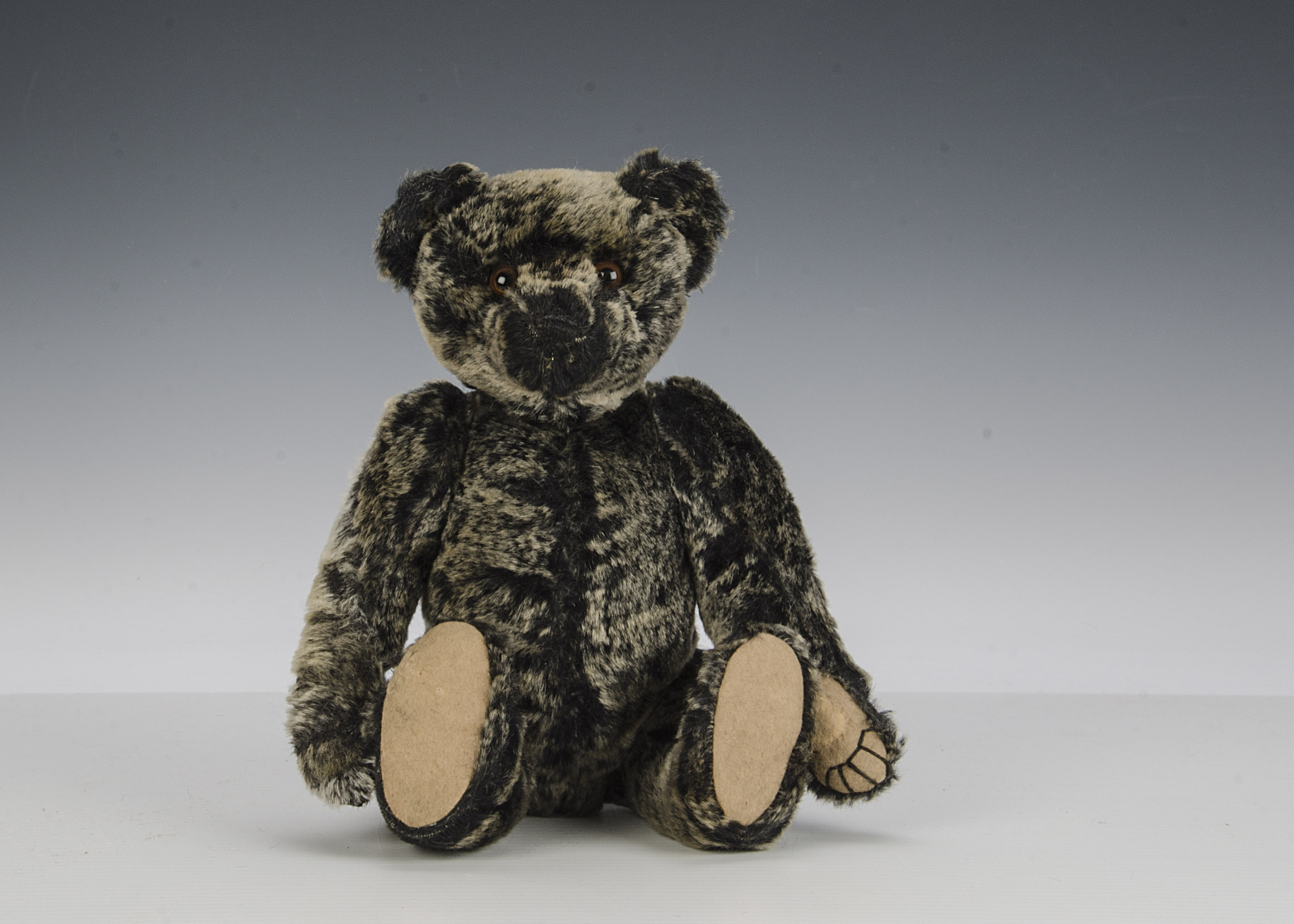 Ancien Ours En Peluche Articulé J.K. Farnell – Fabrication Anglaise – Vintage